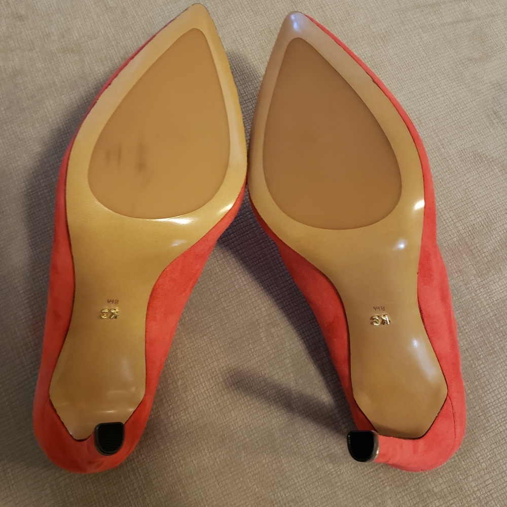 Red Suede Mules. - image 5